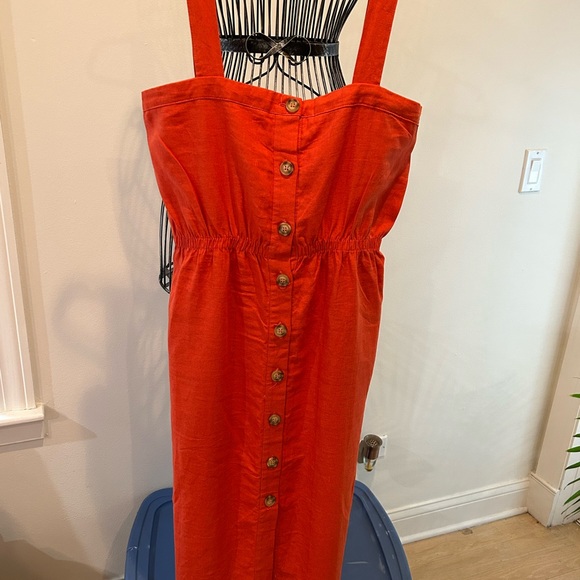 Cotton -on - Large - Orange Dress - Picture 1 of 5